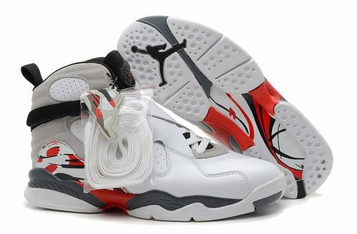Air Jordan VIII (8) Retro White Blue Red Grey