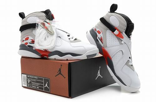 Air Jordan VIII (8) Retro White Blue Red Grey
