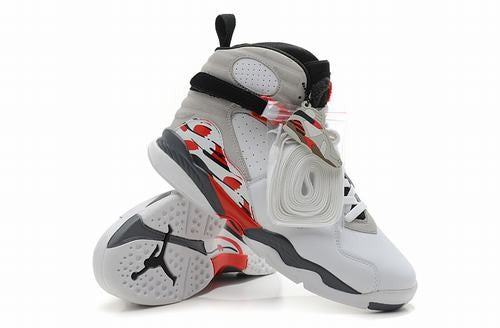 Air Jordan VIII (8) Retro White Blue Red Grey