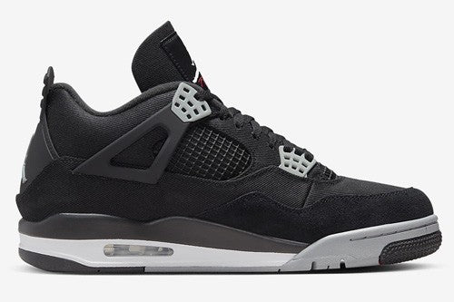 Air Jordan 4 Retro 'Black Canvas'