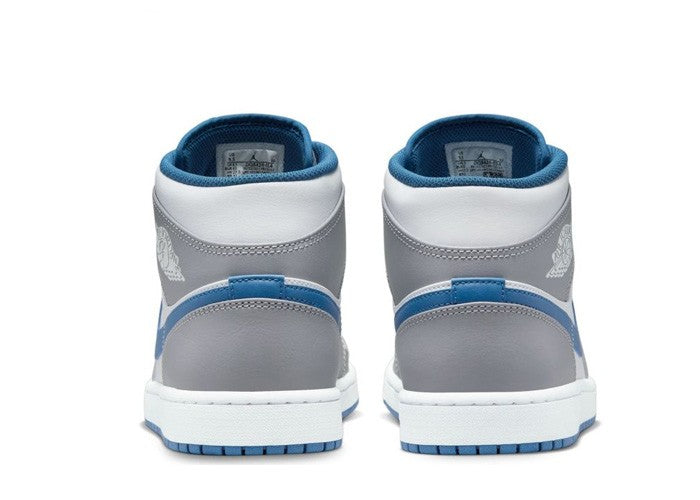 Air Jordan 1 Mid 'Cement True Blue'