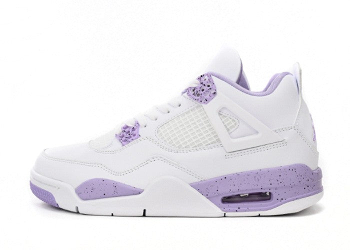 Air Jordan 4 White Purple