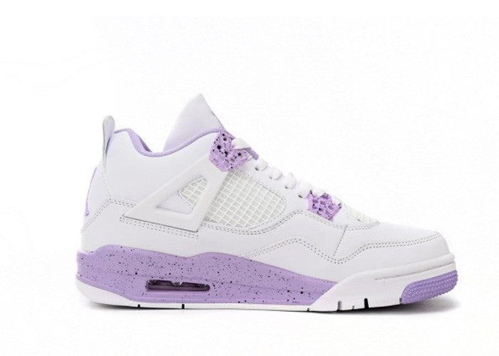 Air Jordan 4 White Purple