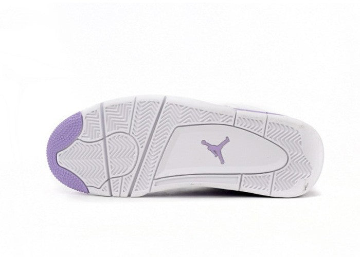 Air Jordan 4 White Purple