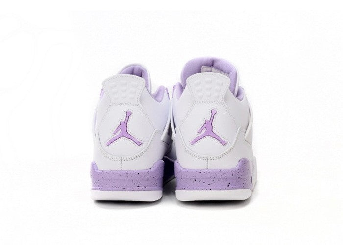 Air Jordan 4 White Purple