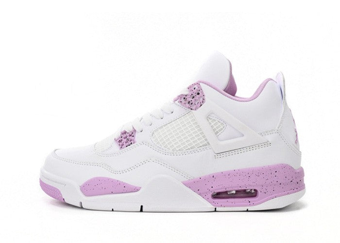 Air Jordan 4 White Pink