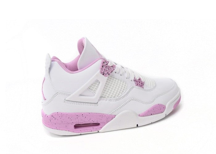 Air Jordan 4 White Pink