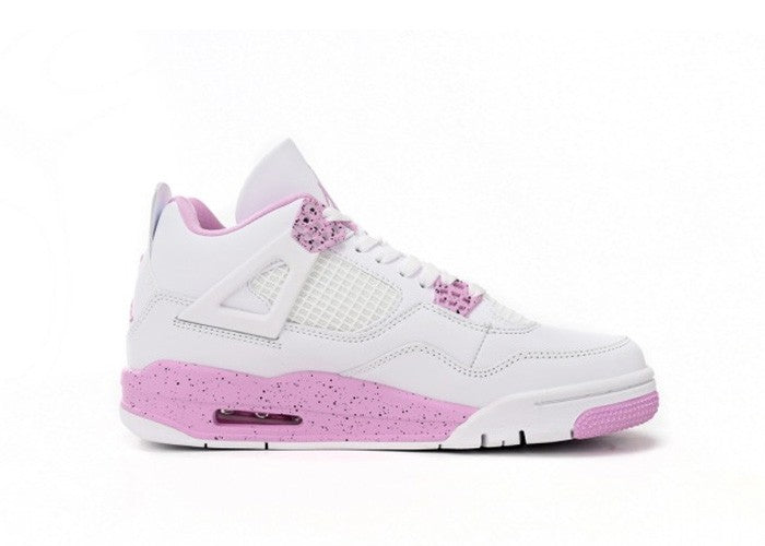 Air Jordan 4 White Pink
