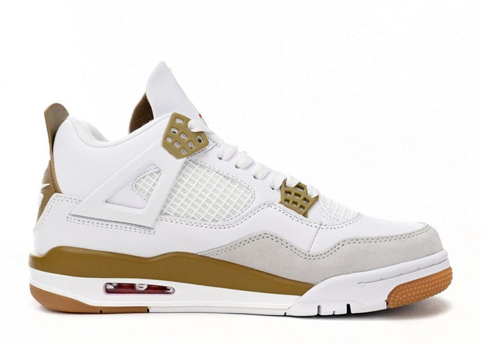 LJR Jordan 4 Retro SB White Brown