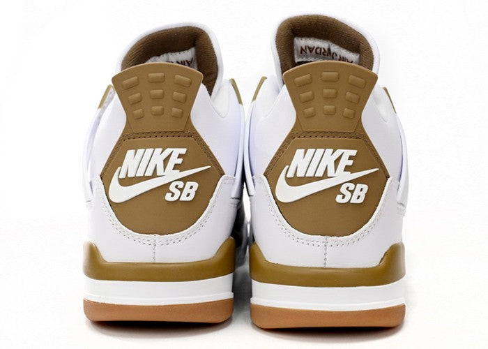 LJR Jordan 4 Retro SB White Brown