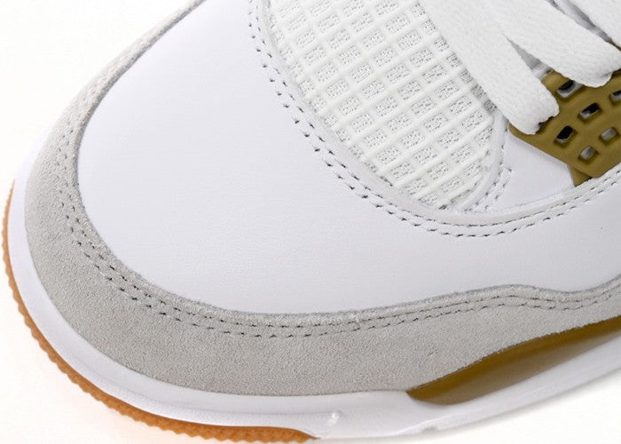 LJR Jordan 4 Retro SB White Brown