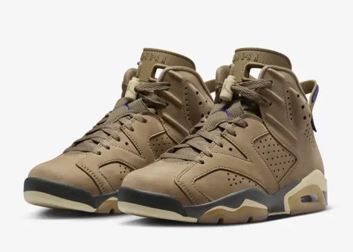 Air Jordan 6 Gore-Tex Brown Kelp