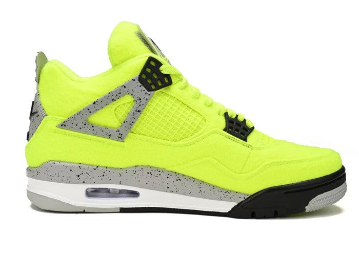 Air Jordan 4 retro Plush Fluorescent Yellow