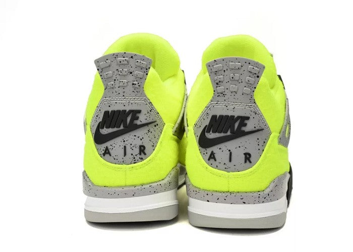 Air Jordan 4 retro Plush Fluorescent Yellow