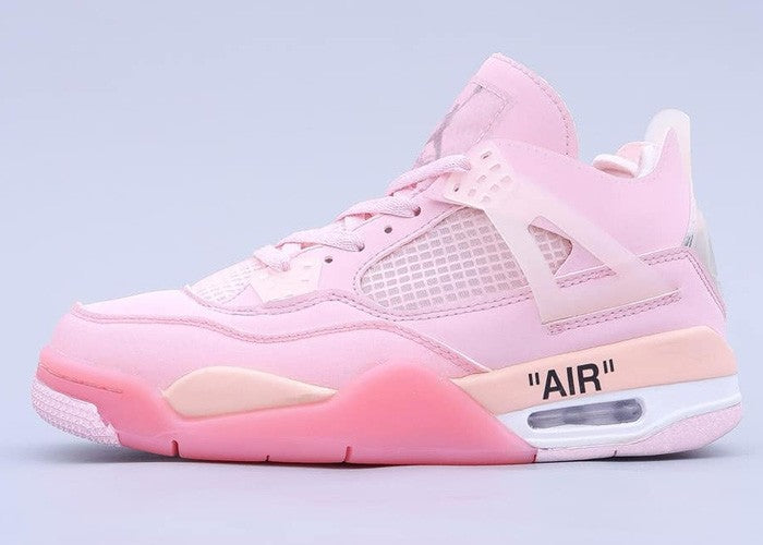 Air Jordan 4 Off-White Pink Shoes