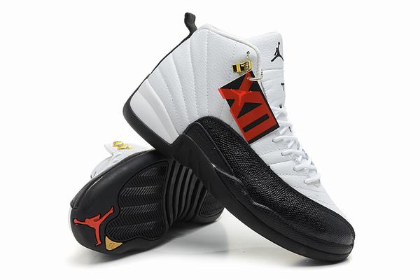 Air Jordan XII (12) Retro White Black