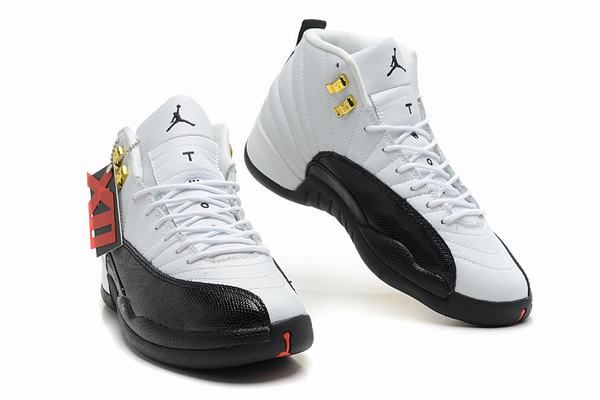 Air Jordan XII (12) Retro White Black