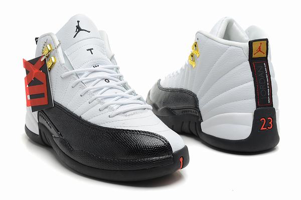 Air Jordan XII (12) Retro White Black